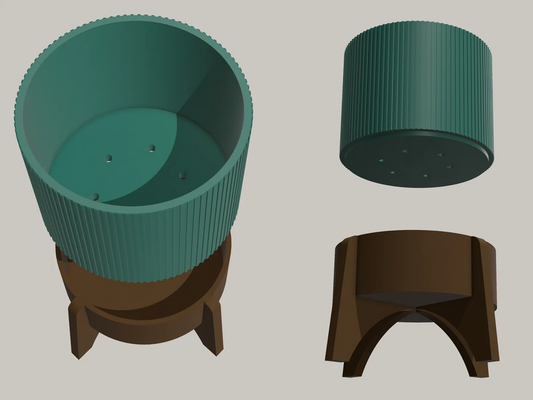 Fioriera Harmony a coste